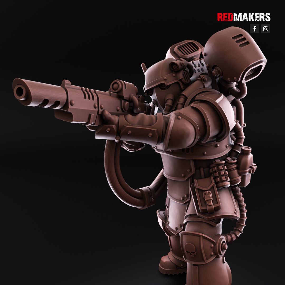 Kill Squad - Special Forces - Imperial Guard 3D print model_6