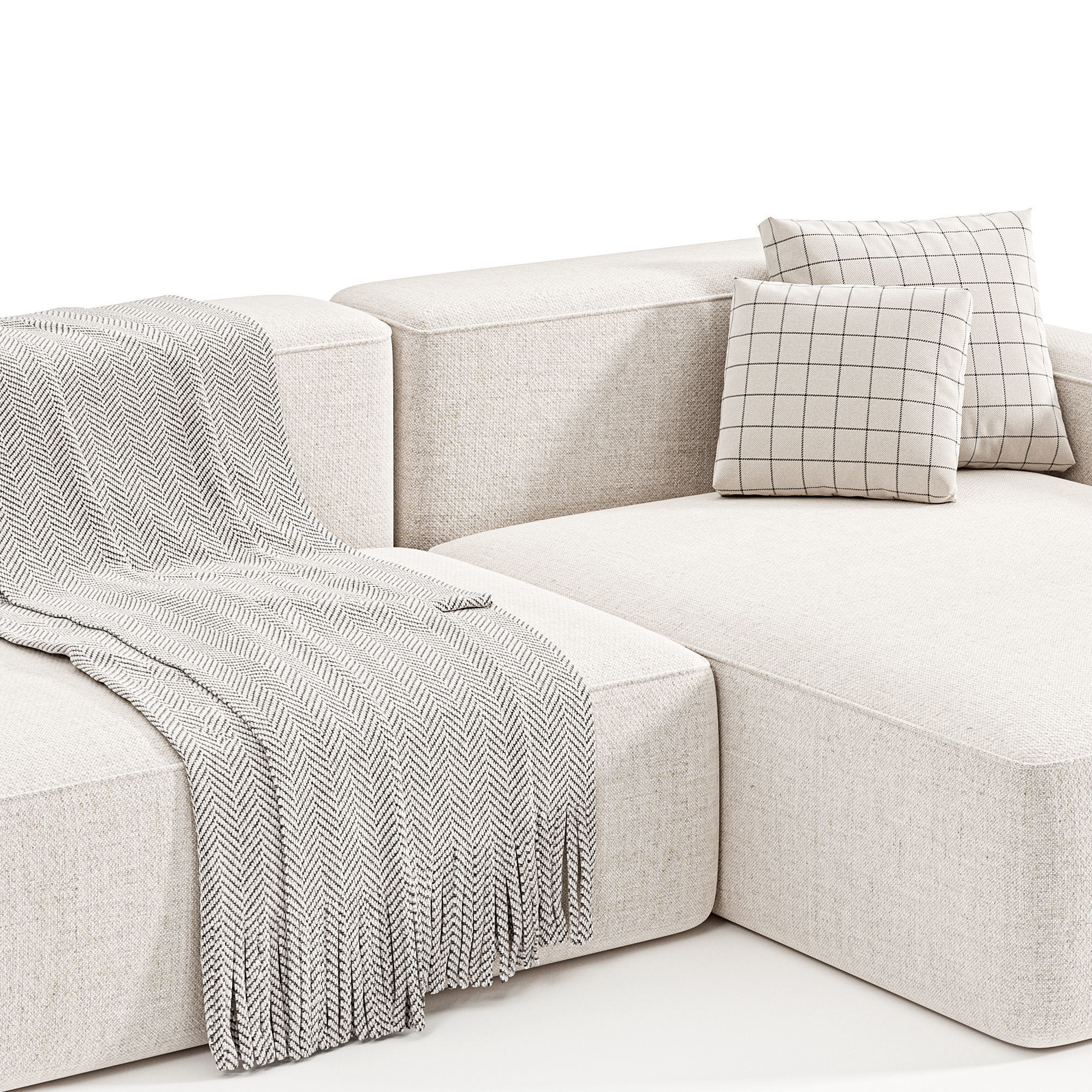 Sofa Corner Kingston 3D model_6