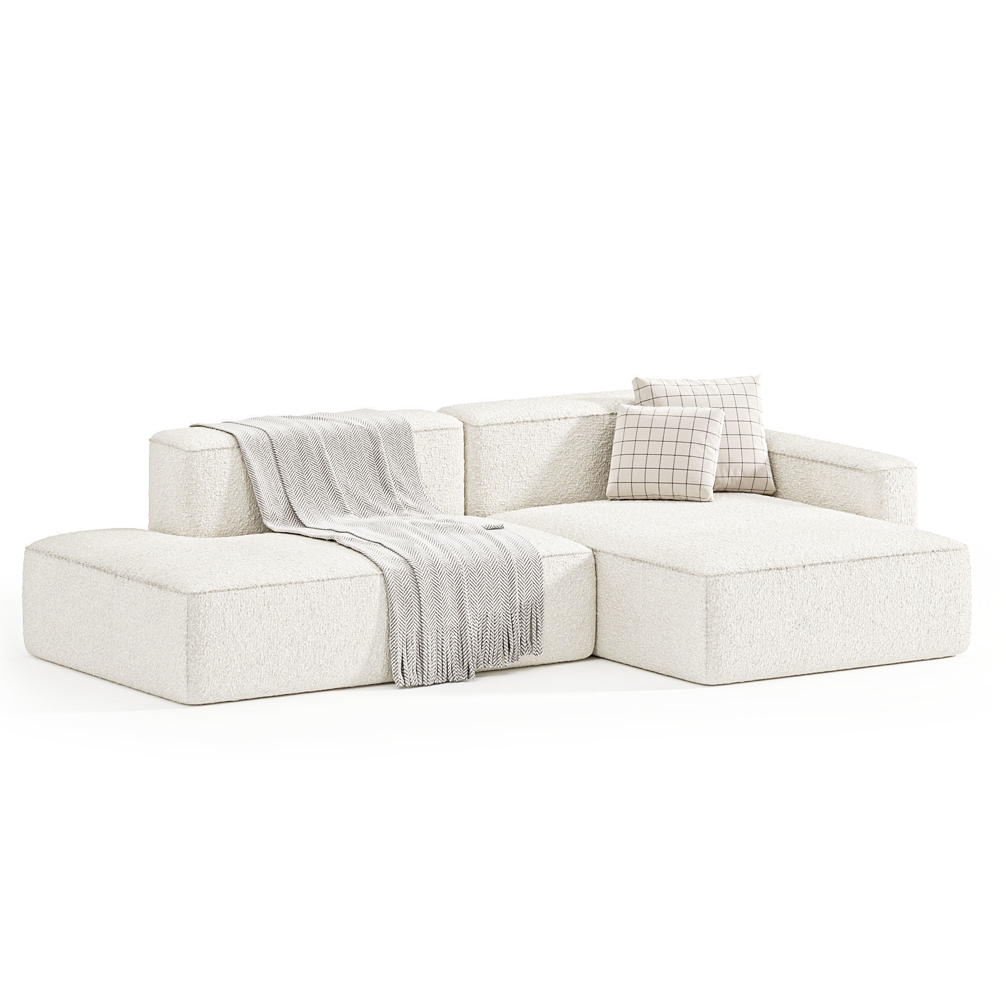 Sofa Corner Kingston 3D model_2