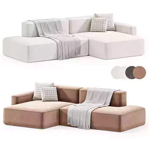 Sofa Corner Kingston 3D model