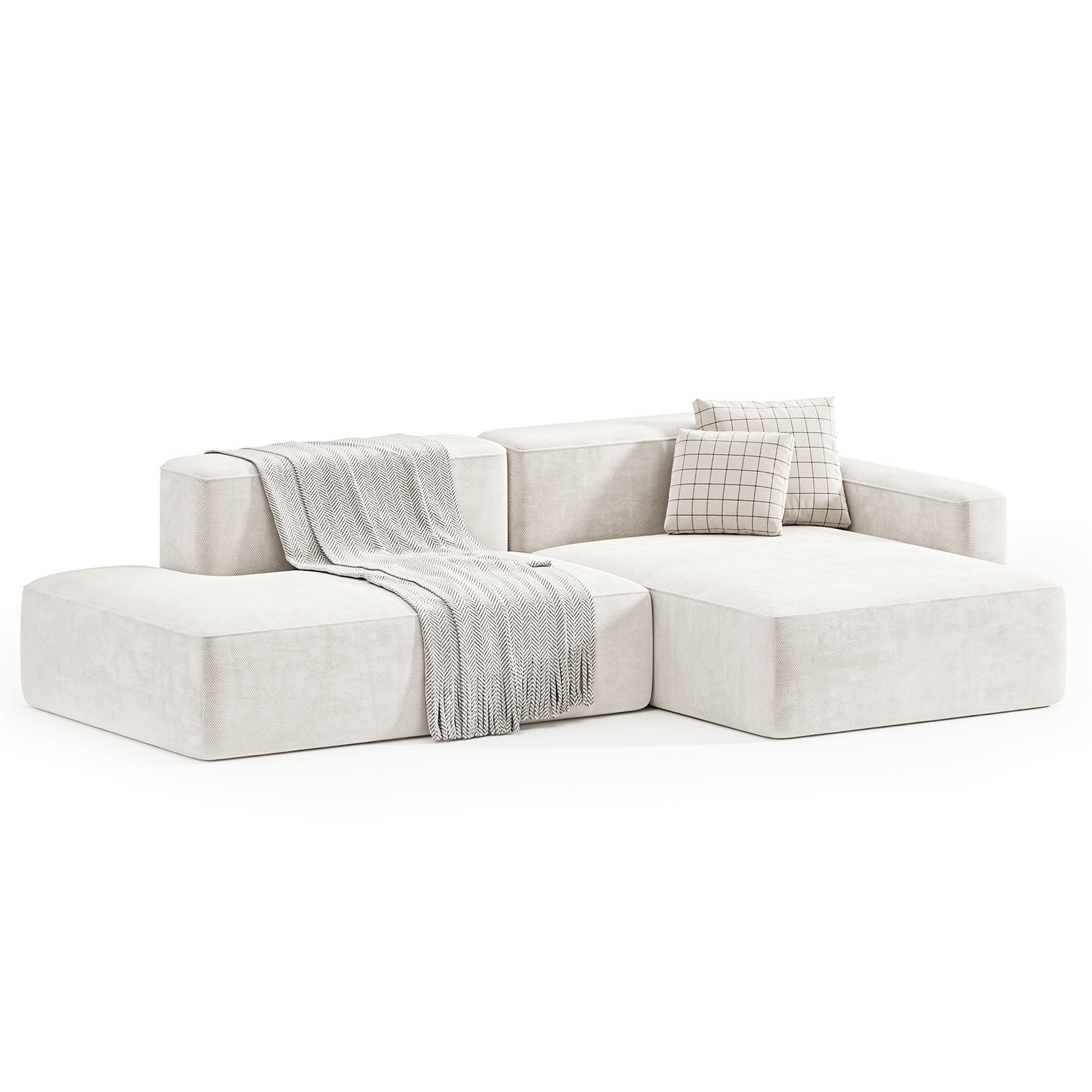 Sofa Corner Kingston 3D model_4