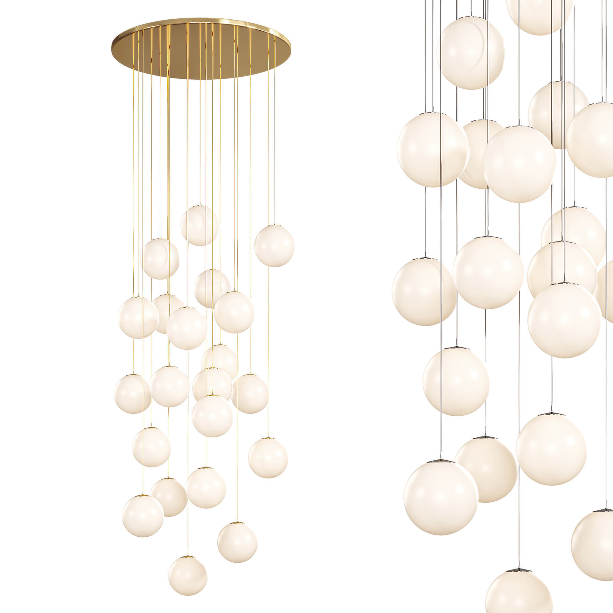 ANPERBAR Top 20L G9 52cm pendant lamp 3D model_5