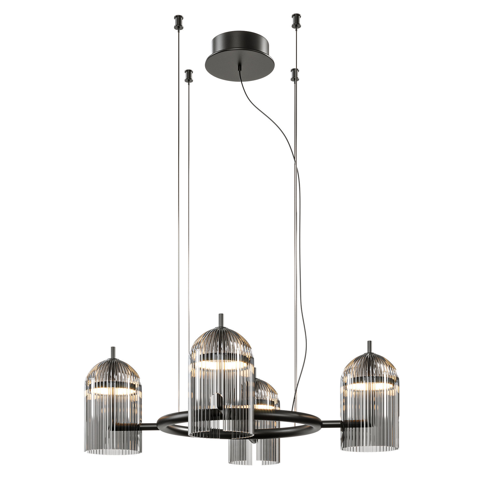 AROMAS Porta LED dimmable glass pendant lamp 3D model_5
