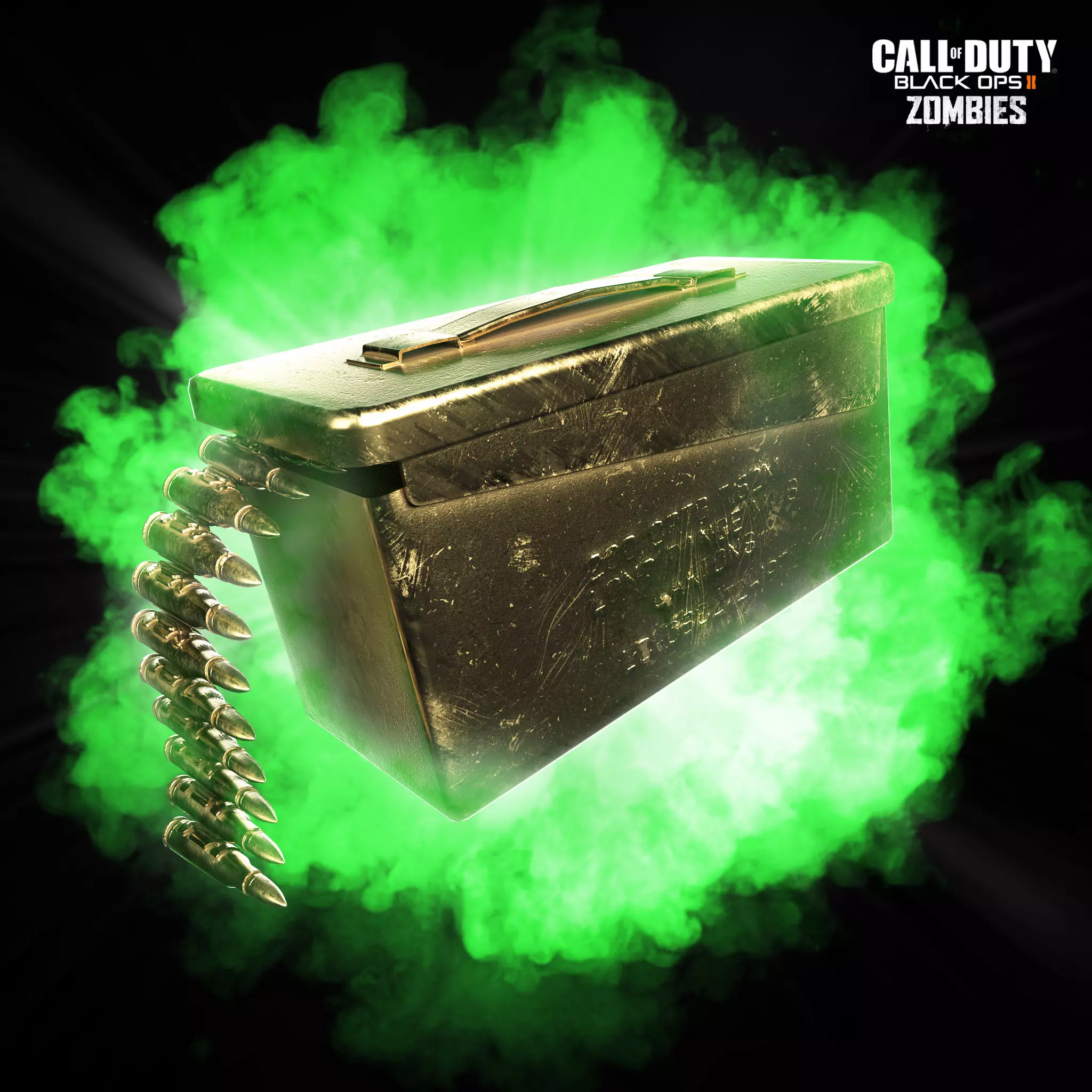 Call of Duty Black Ops II Zombies Max Ammo Power-Up 3D model_0