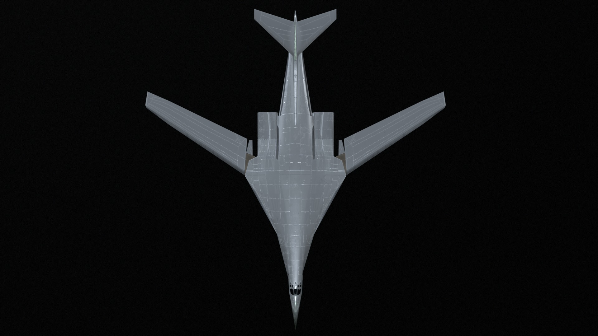 Asset - Army - Tupolev Tu160 - 3D MODEL Low-poly Low-poly 3D model_51