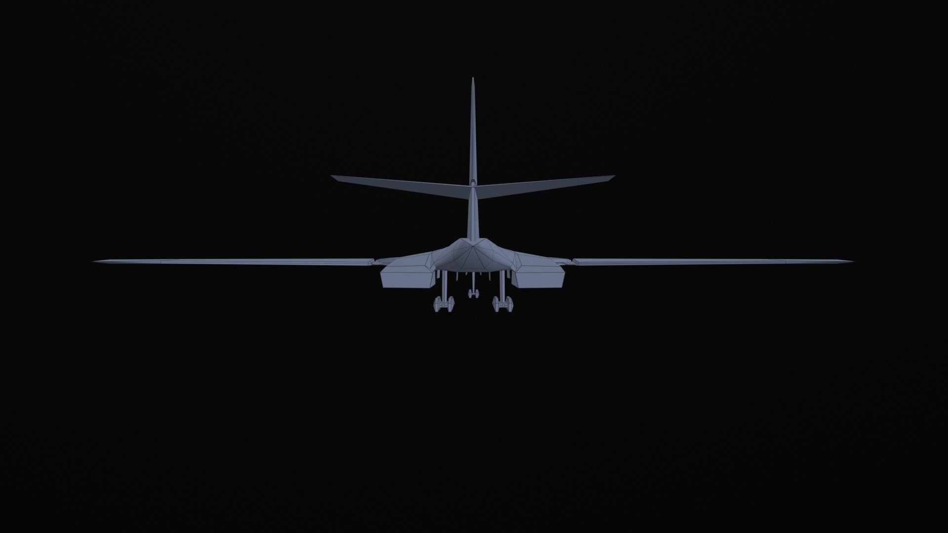 Asset - Army - Tupolev Tu160 - 3D MODEL Low-poly Low-poly 3D model_55