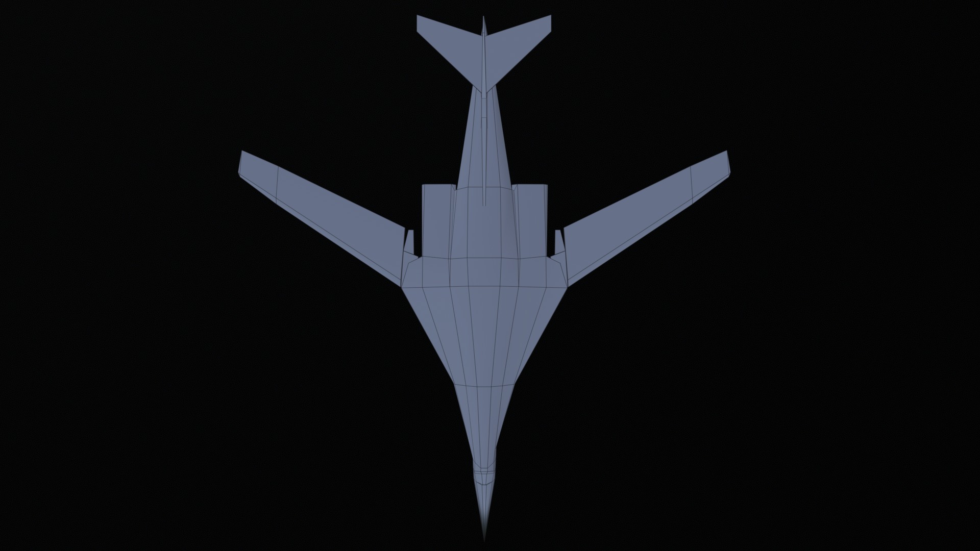 Asset - Army - Tupolev Tu160 - 3D MODEL Low-poly Low-poly 3D model_56