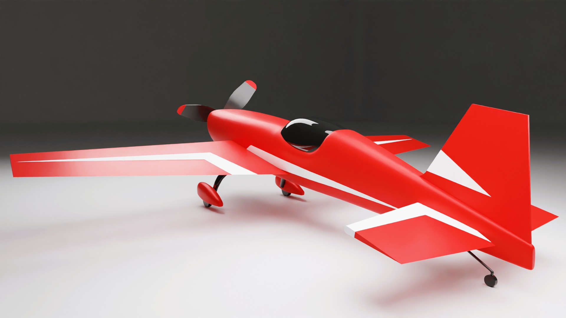 Small Plane 3D model_3
