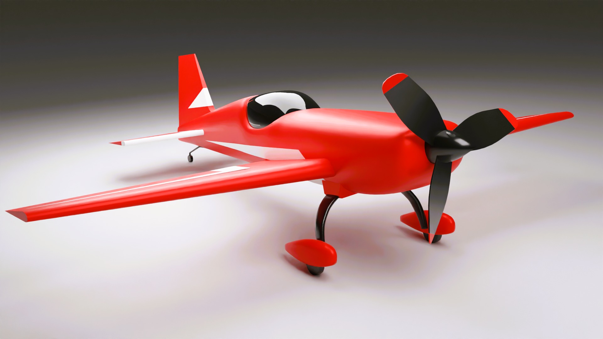 Small Plane 3D model_1