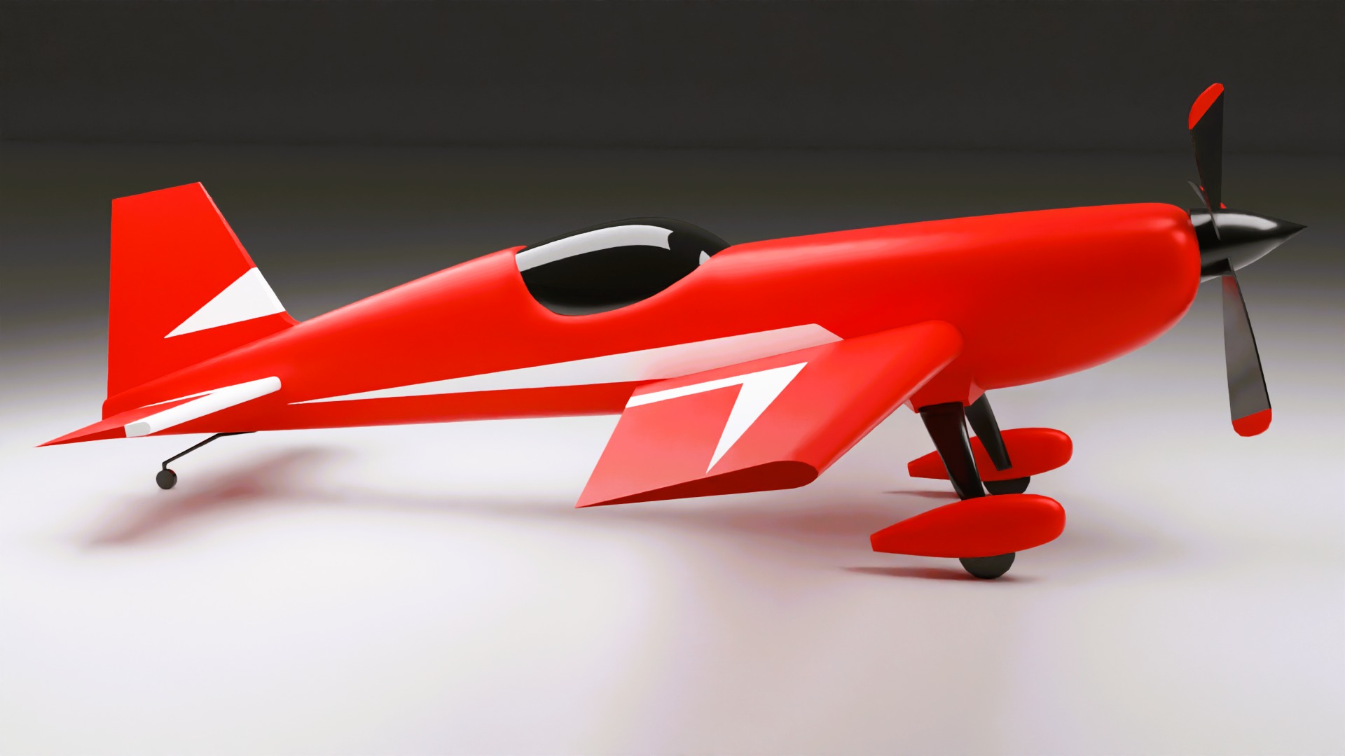 Small Plane 3D model_2