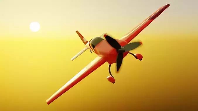 Small Plane 3D model