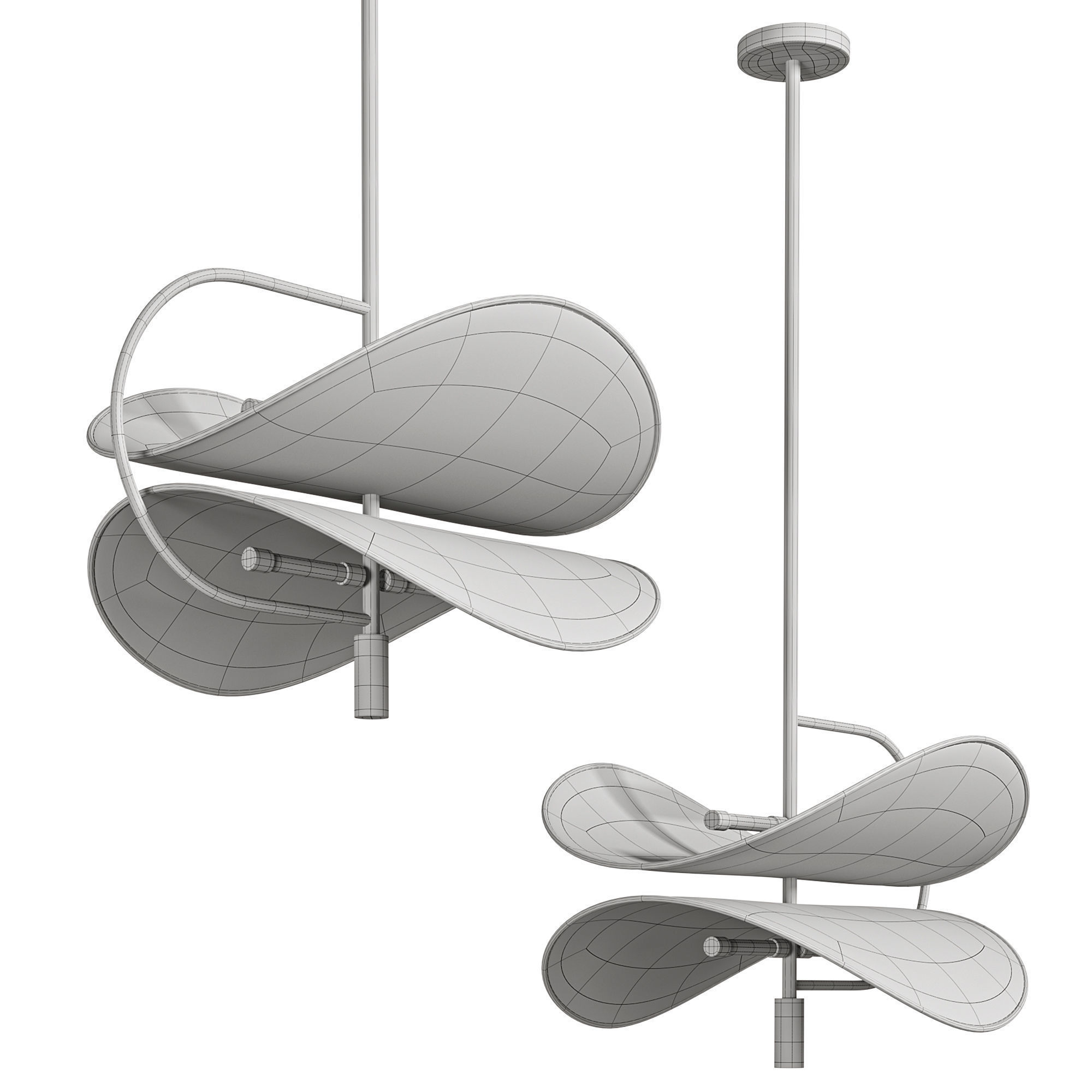 Bonnie Pendant Light 3D model_6