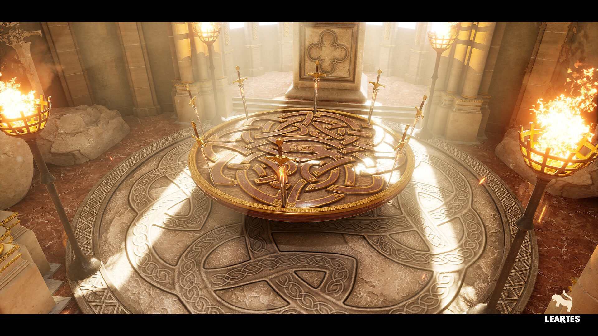 Medieval Castle Interiors Bundle Low-poly 3D model_6