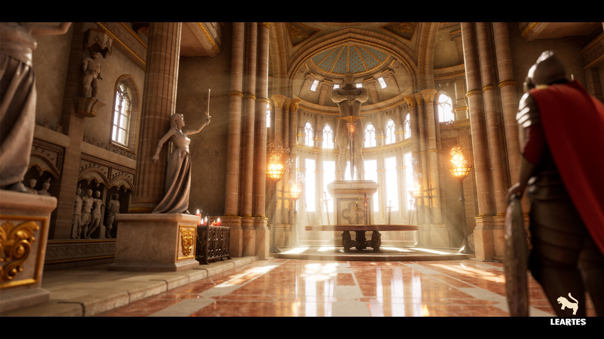 Medieval Castle Interiors Bundle Low-poly 3D model_3