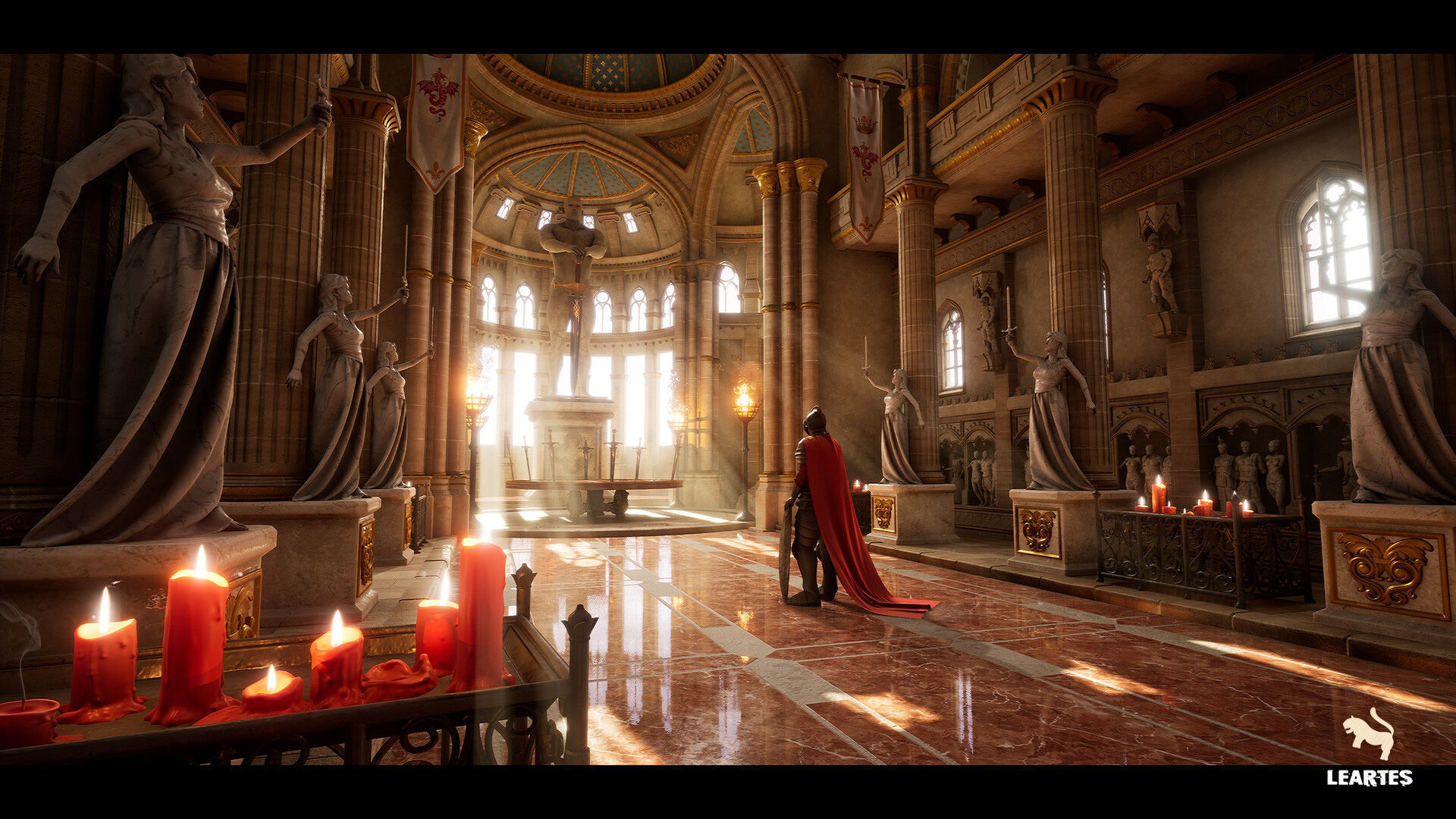 Medieval Castle Interiors Bundle Low-poly 3D model_2