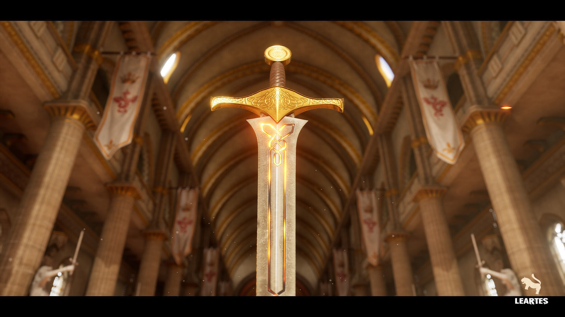 Medieval Castle Interiors Bundle Low-poly 3D model_7