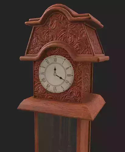 grandfather clock 3D Model