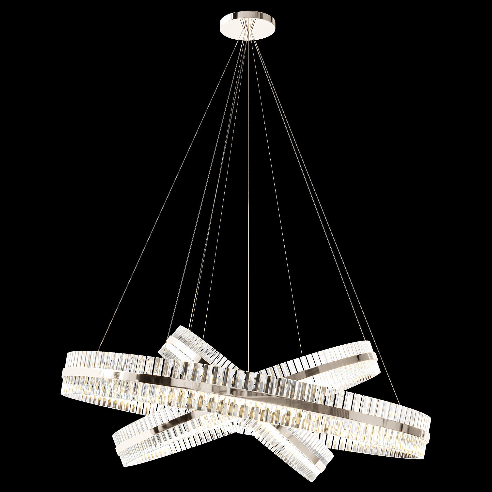 SATURNO III Pendant 3D model_2