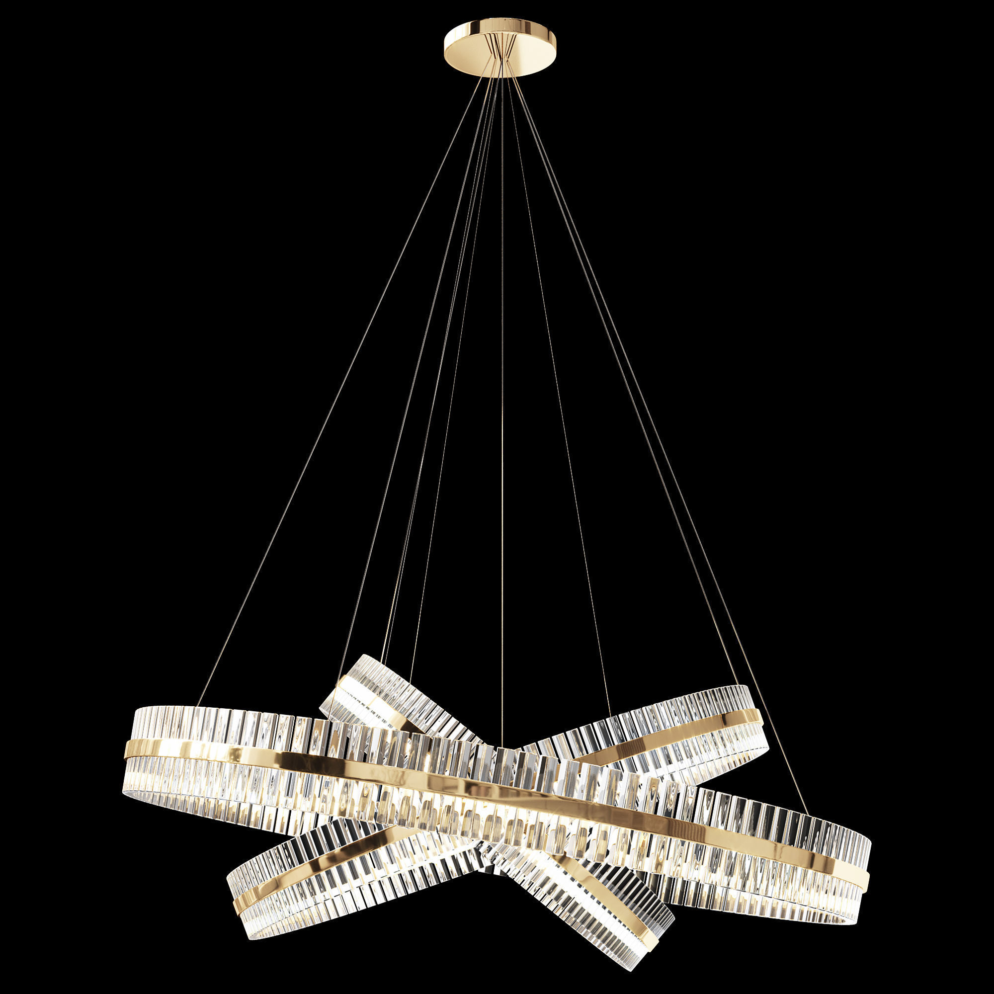 SATURNO III Pendant 3D model_1