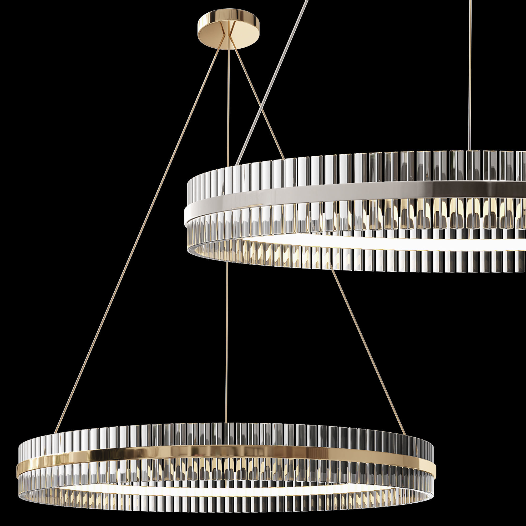 SATURNO Pendant 3D model_3