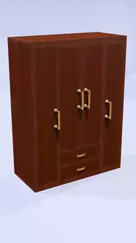 Four Door Wardrobe