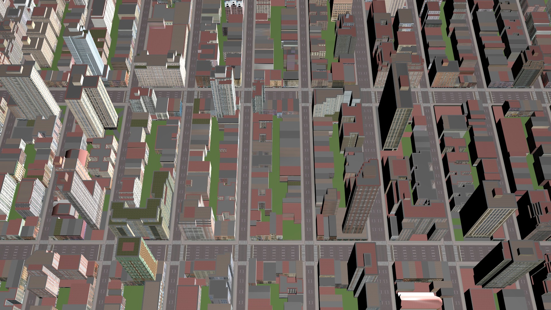 Buildings City building industrial park commercial housing 3D model_7