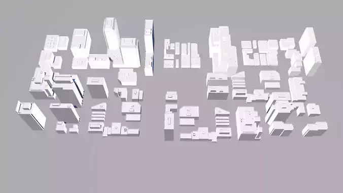 Buildings City building industrial park commercial housing