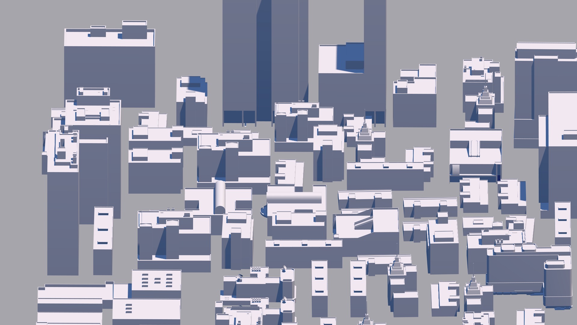 Buildings City building industrial park commercial housing 3D model_6