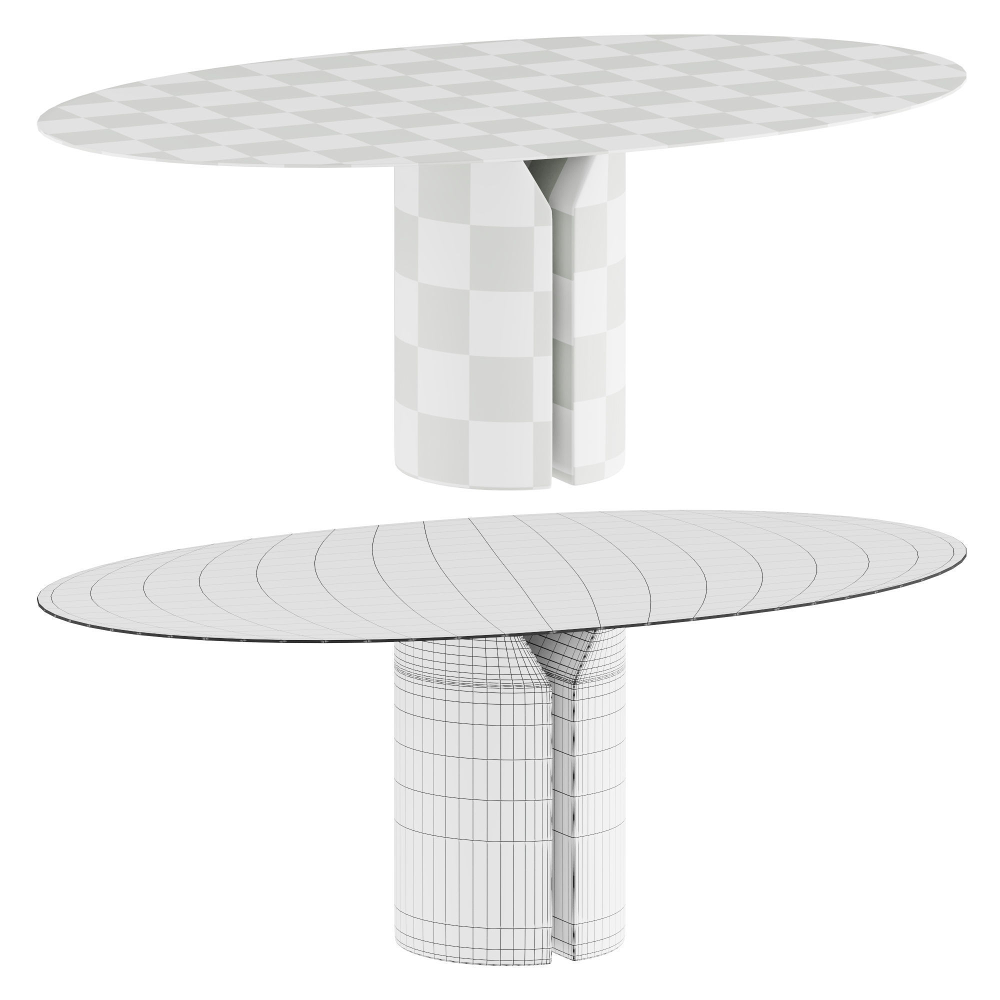 MDF Italia NVL TABLE table 3D model_2