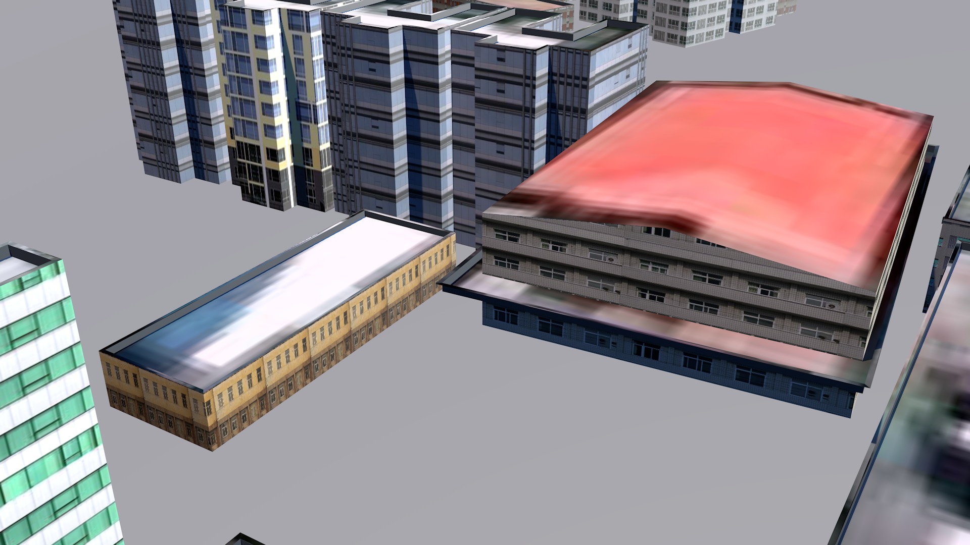 Buildings City building industrial park commercial housing 3D model_20
