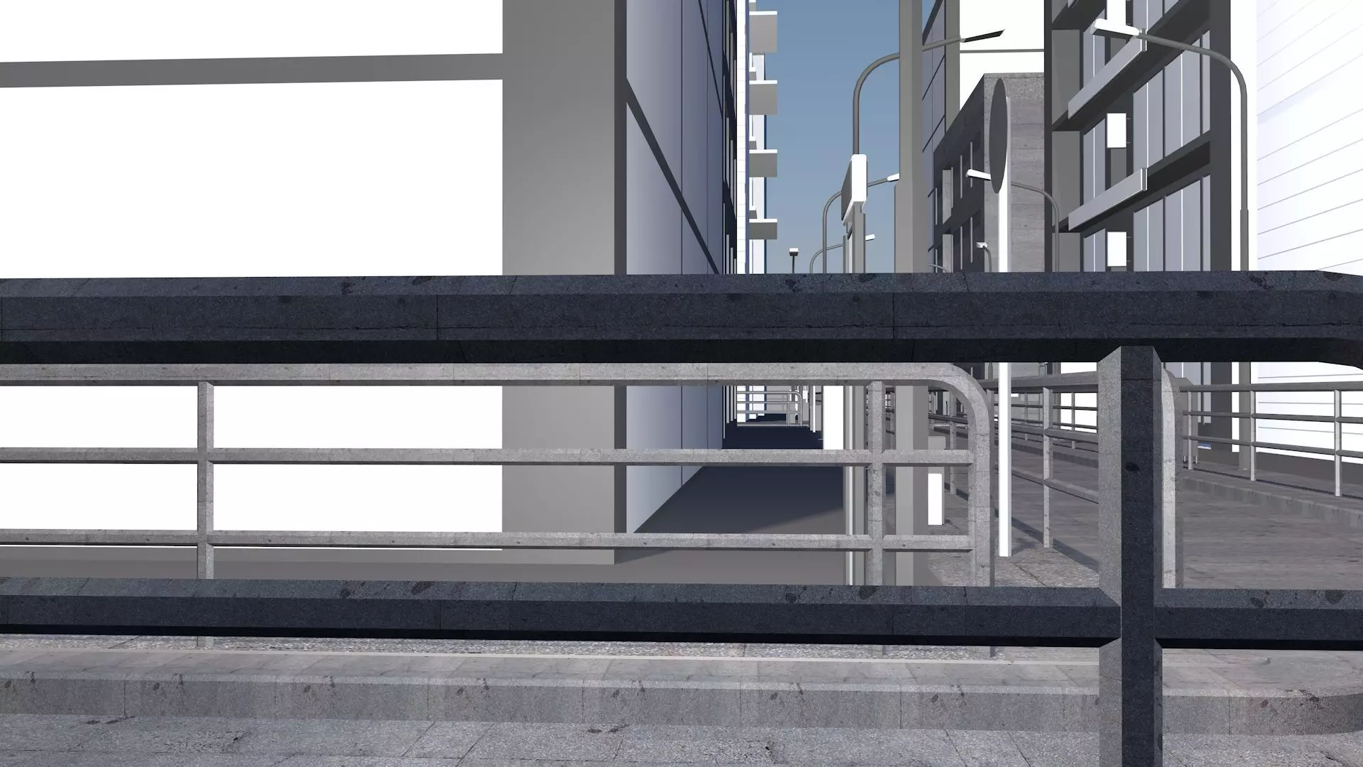 Buildings City building industrial park commercial housing 3D model