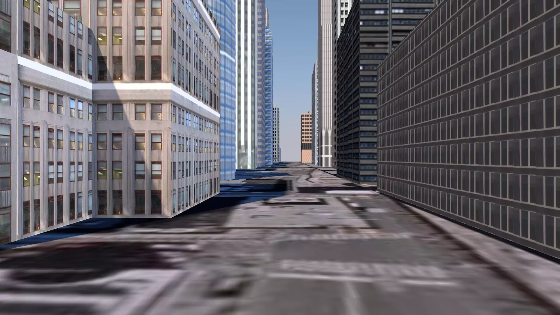 Modern urban high-rise buildings building ancillary buildings 3D model_0