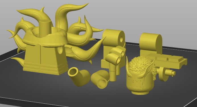 Naruto Modo Barion 3D print model_1