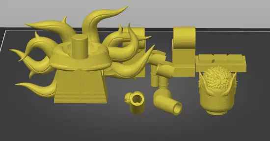 Naruto Modo Barion 3D print model_0