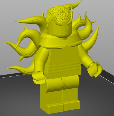 Naruto Modo Barion 3D print model_2