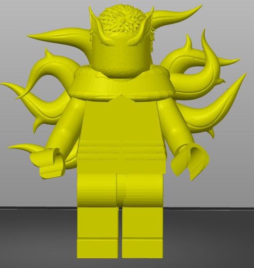 Naruto Modo Barion 3D print model_4