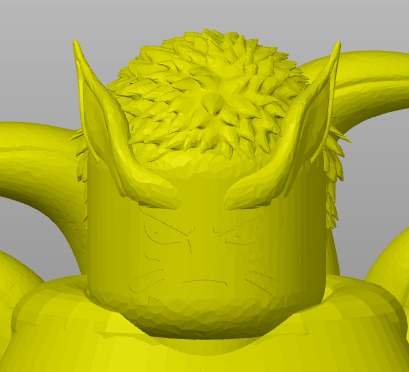 Naruto Modo Barion 3D print model_3