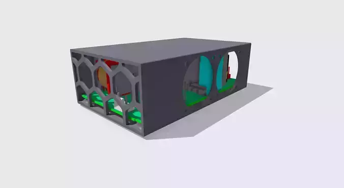 Mean Well EPP 300 400 500 Series PSU Casing Enclosure 3D print model