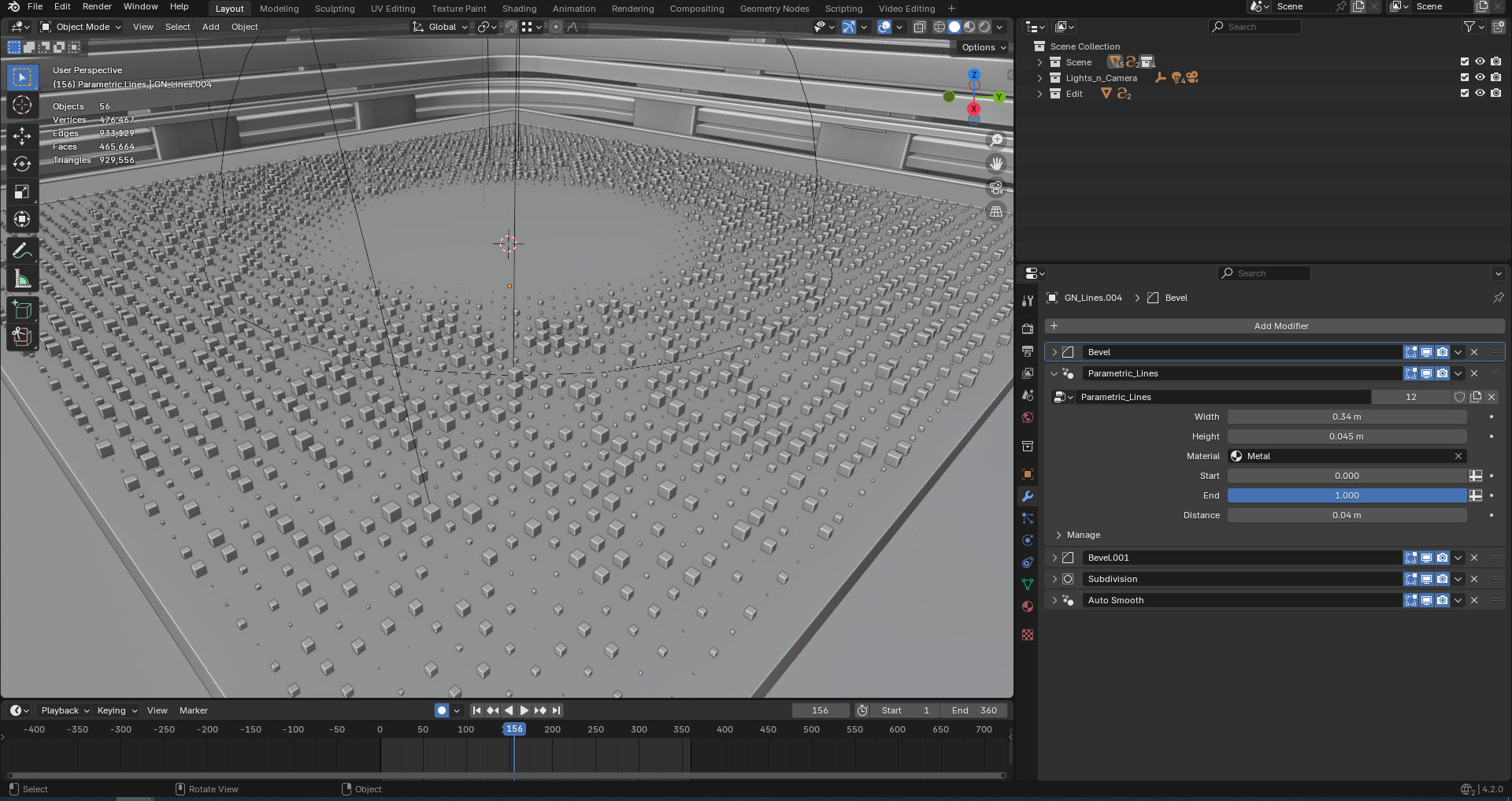 Breaking News Blender Template Scene 3D model_5