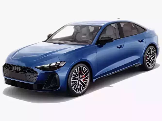 Audi S5 and A5 S-line 2025 with interior