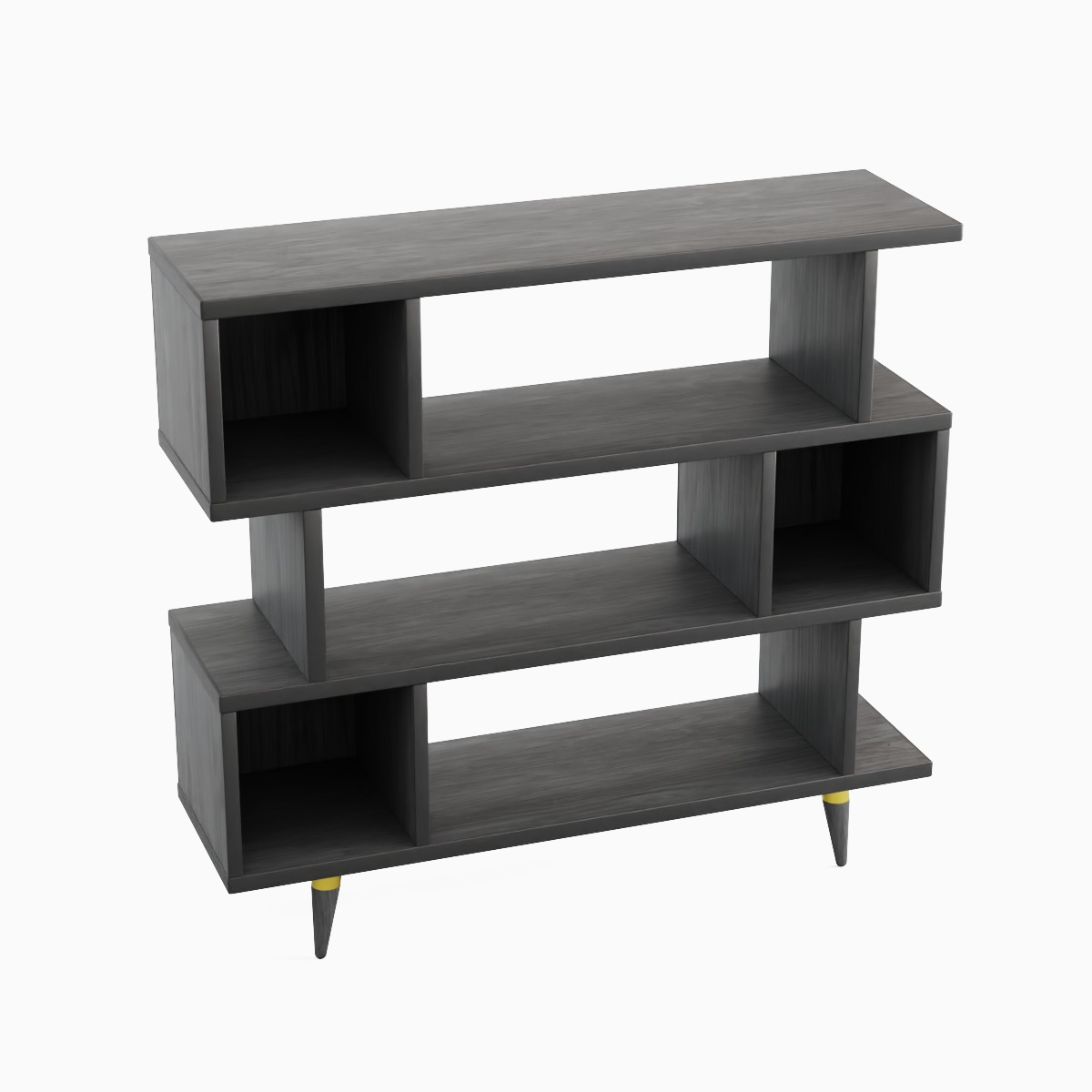 Modern Bookshelf 03  3D model_4