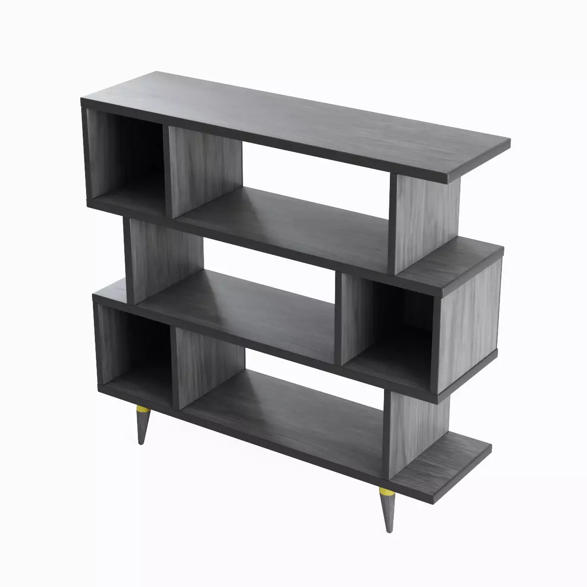 Modern Bookshelf 03  3D model_0
