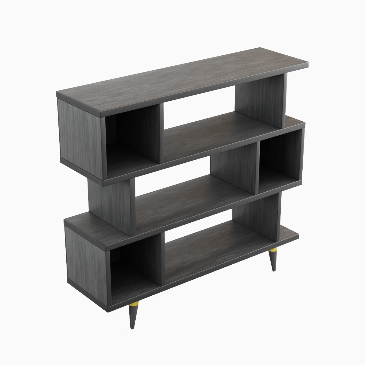 Modern Bookshelf 03  3D model_5
