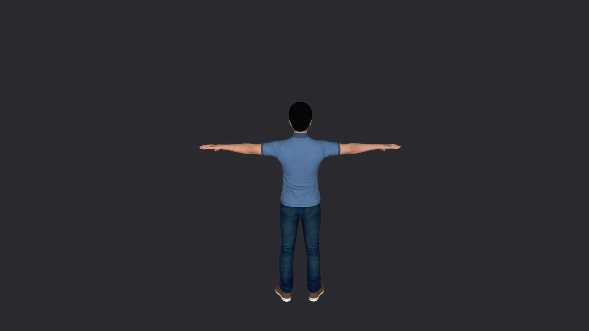 Bruno mars  Hyper Realistic Full Body Fully Rigged 3D Character Low-poly 3D model_28