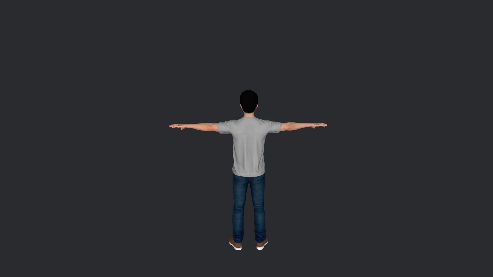 Bruno mars  Hyper Realistic Full Body Fully Rigged 3D Character Low-poly 3D model_3