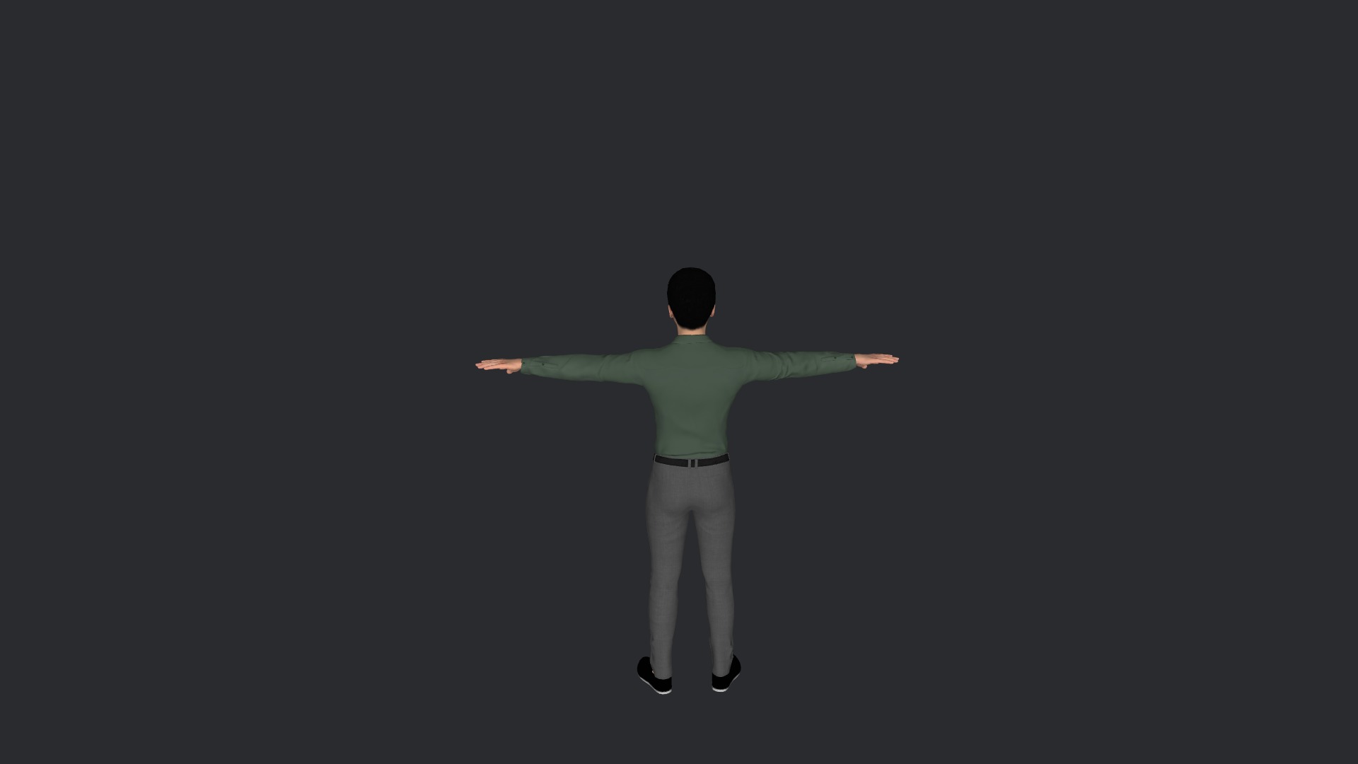 Bruno mars  Hyper Realistic Full Body Fully Rigged 3D Character Low-poly 3D model_5