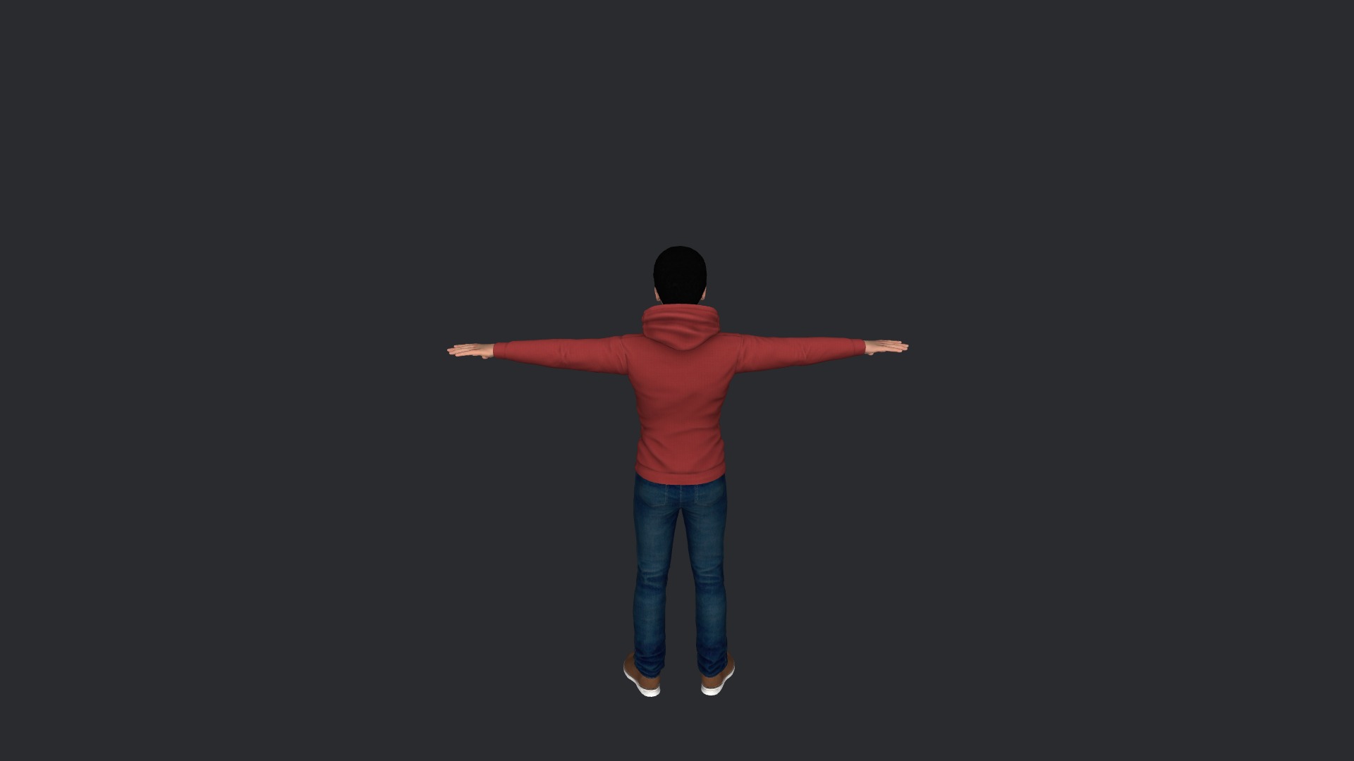 Bruno mars  Hyper Realistic Full Body Fully Rigged 3D Character Low-poly 3D model_16