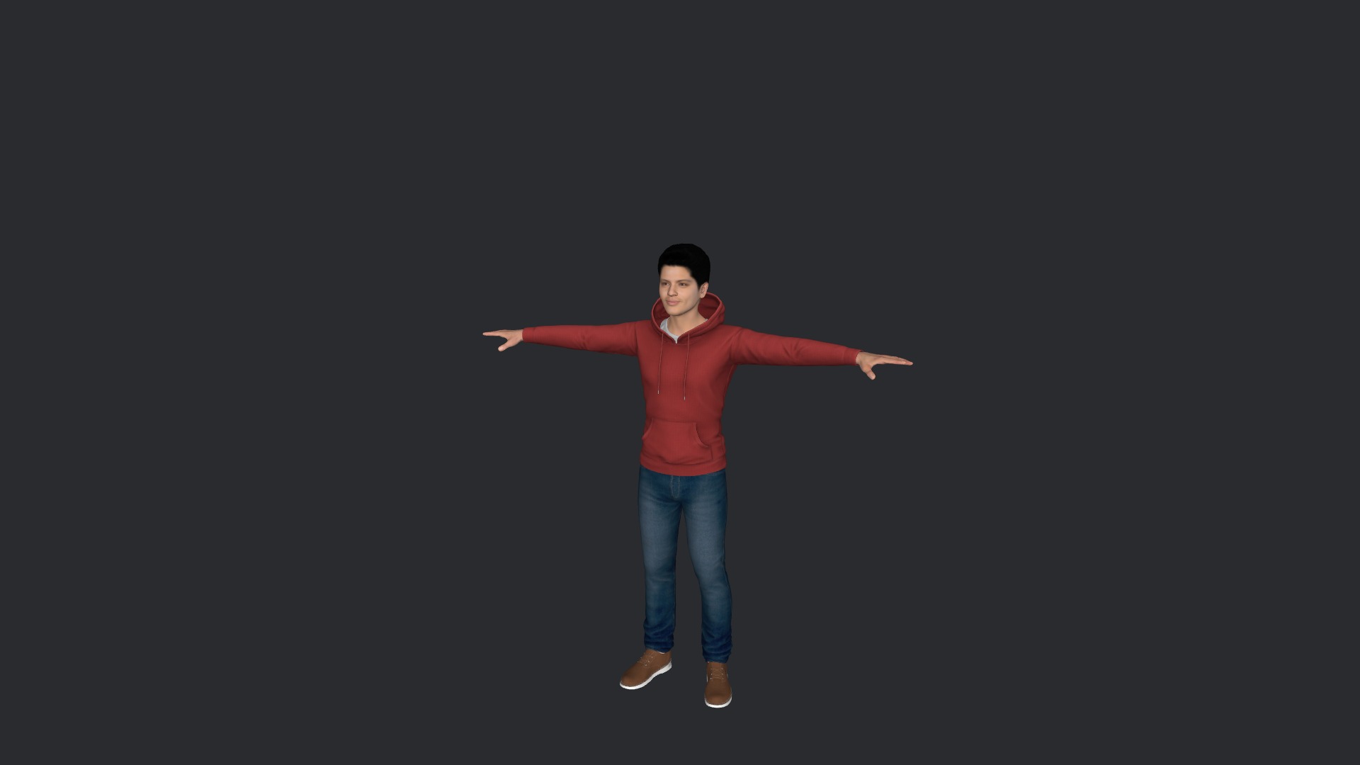 Bruno mars  Hyper Realistic Full Body Fully Rigged 3D Character Low-poly 3D model_23