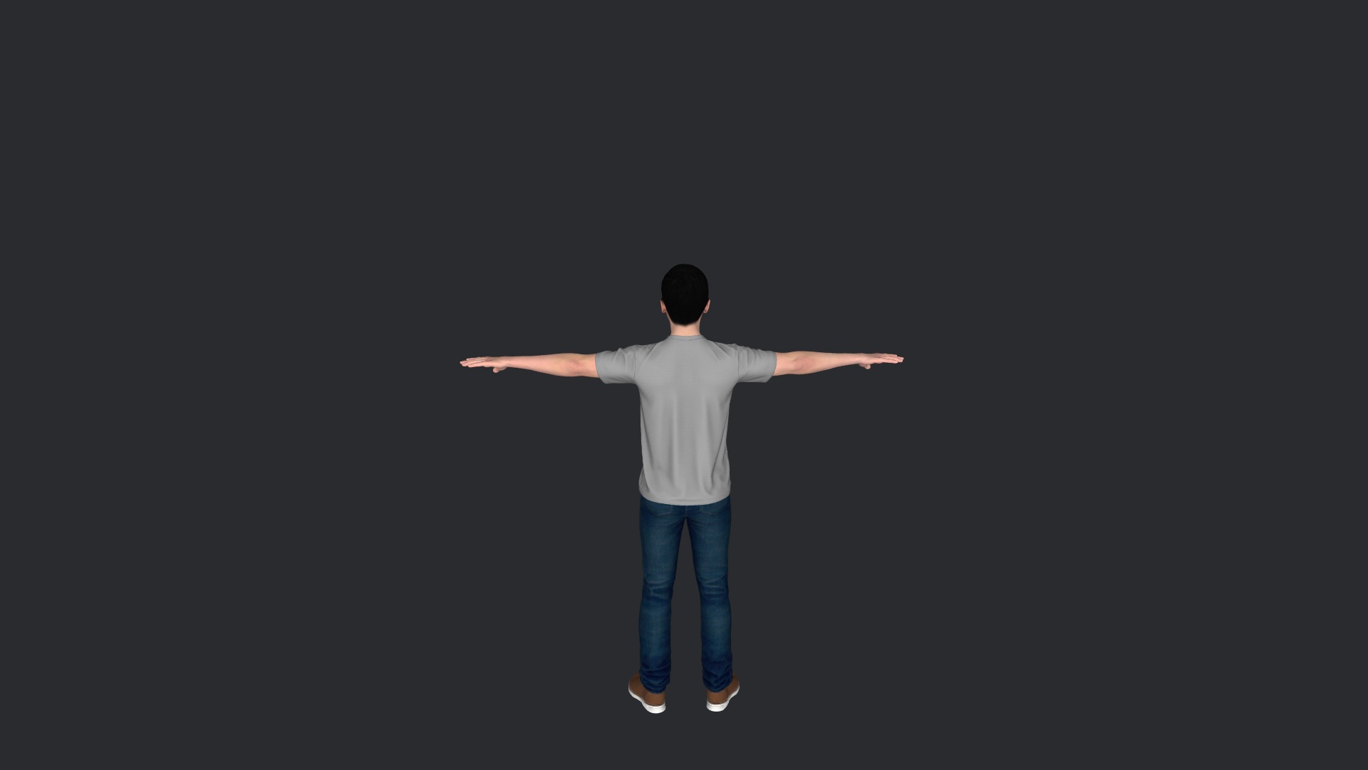 Calvin harris Hyper Realistic Full Body Fully Rigged Character Low-poly 3D model_26