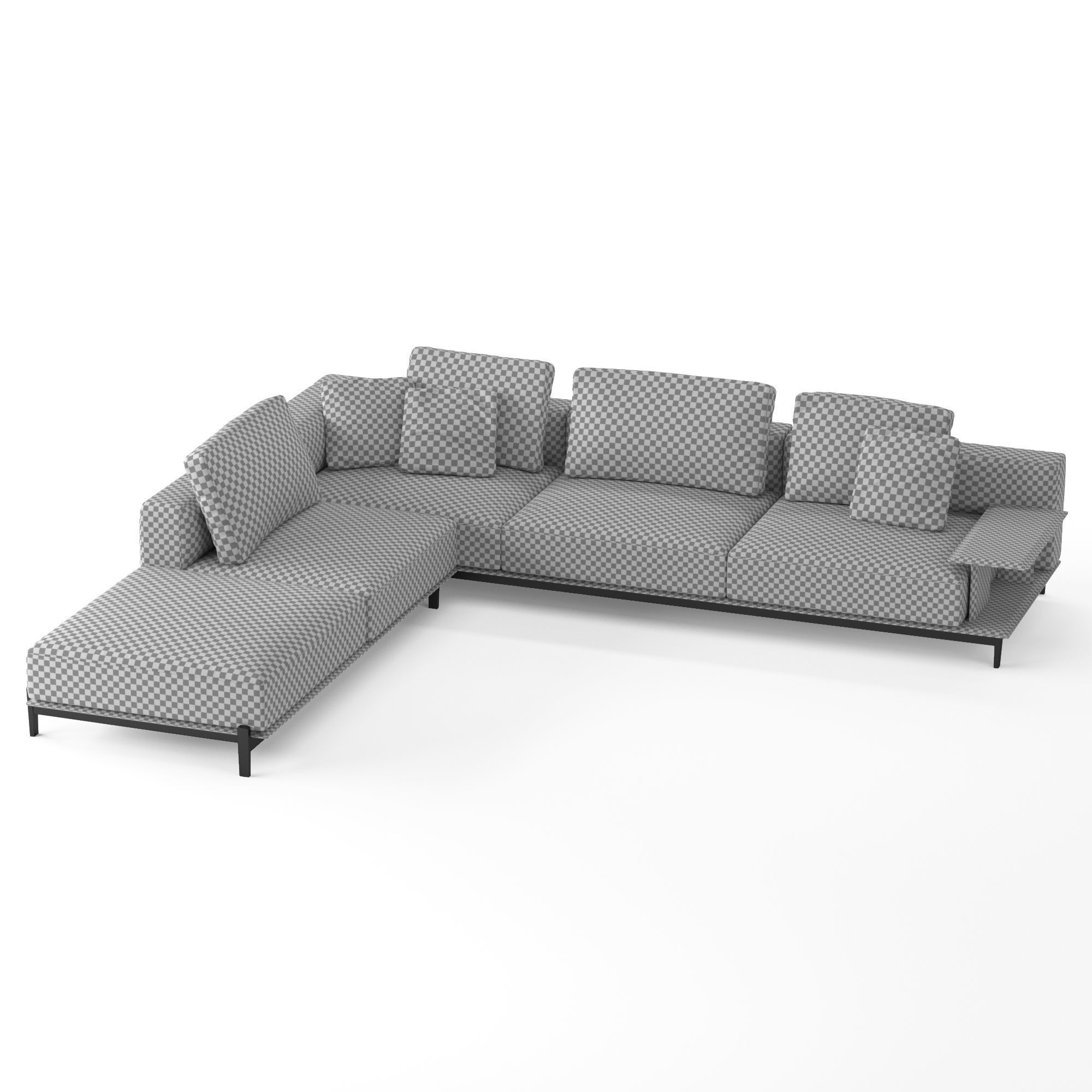 Brera sofa 3D model_11
